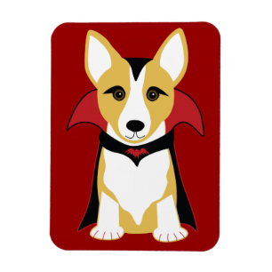 Corgi Vampire Kühlschrank Magnet