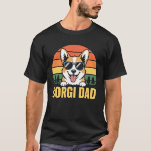 Corgi-Vater-Hundezüchter-Tierliebhaber-Väter-Haust T-Shirt