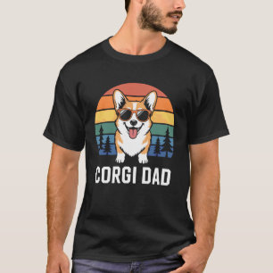 Corgi-Vater Lustiger Hundebesitzer für Corgi-Fans T-Shirt