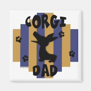 Corgi-Vater-Magnet Magnet
