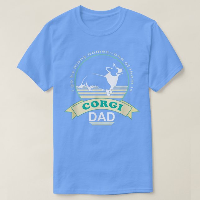 Corgi Vater NickerStickers Cardigan Welsh Corgi Do T-Shirt (Design vorne)