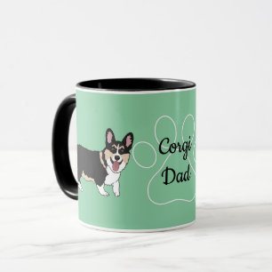 Corgi Vater Tasse