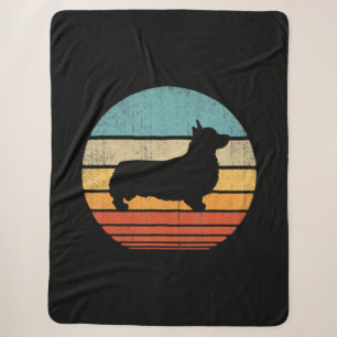 Corgi Vintag Silhouette 60er 70er Retro Sherpadecke