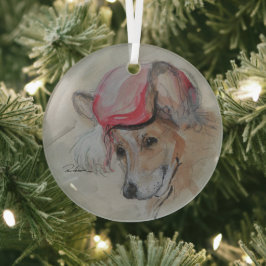 Corgi von Hevener Ornament Aus Glas