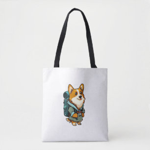 Corgi Wandern und Camping