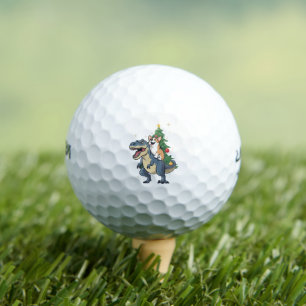 Corgi Weihnachts-Dinosaurier-Baum Rex Urlaub Xmas Golfball