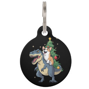 Corgi Weihnachts-Dinosaurier Baum Rex Urlaub Xmas  Haustiermarke