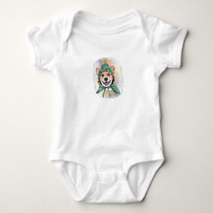 Corgi-Weihnachtsgeschenke für Hunde-Liebhaber Baby Strampler