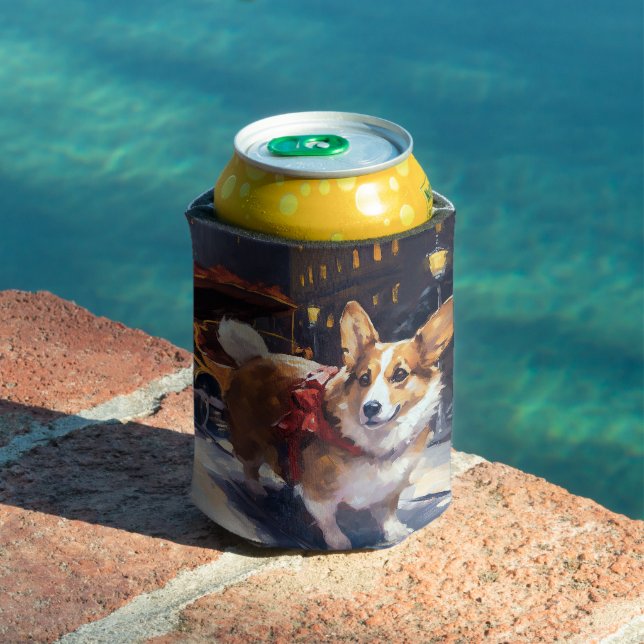 Corgi Weihnachtssaison Dosenkühler (In Situ Pool)