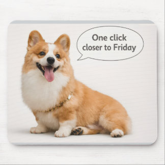 Corgi-Welpen-Mauspad - Ein Klick näher an Freitag Mousepad