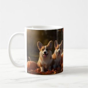 Corgi Welppy Autumn Delight Pumpkin Kaffeetasse