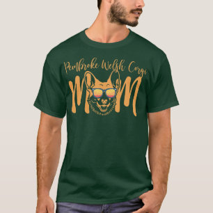 Corgi Women Girls Pembroke Welsh Corgi Mama Gesche T-Shirt