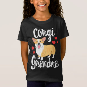 Corgi Women Girls Welppy Lover Dog Oma Geschenk T-Shirt