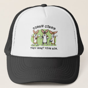Corgi-Zombies Truckerkappe