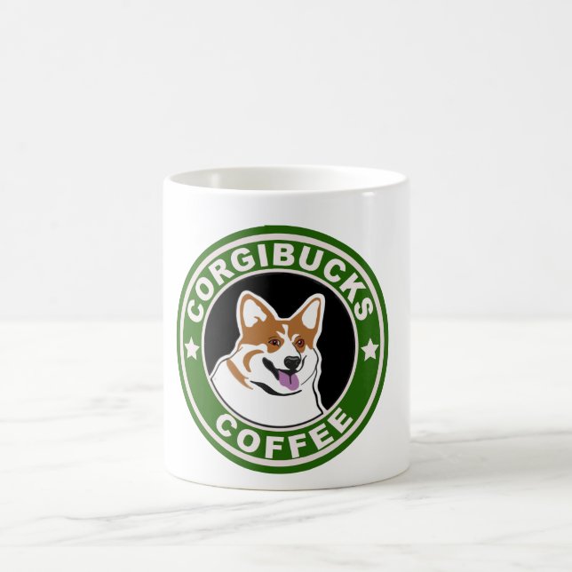 Corgibucks Kaffee Tasse (Mittel)