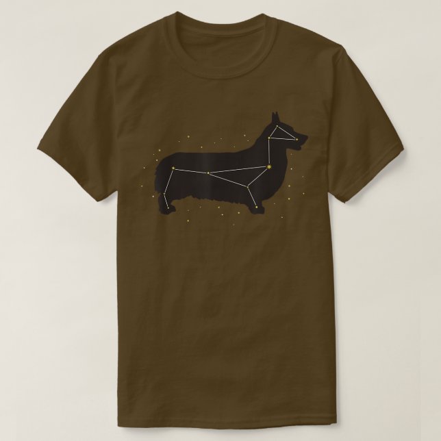    CorgiCute Constellation Dog T-Shirt für Heimtie (Design vorne)