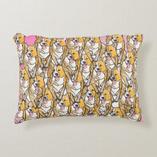 Corgie Accent Pillow Dekokissen
