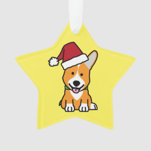 Corgihundewelpe Ornament