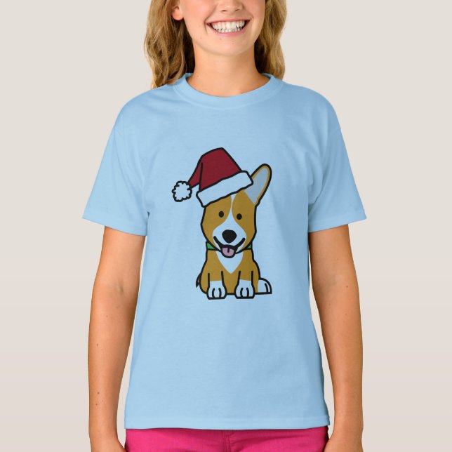Corgihundewelpe T-Shirt (Vorderseite)
