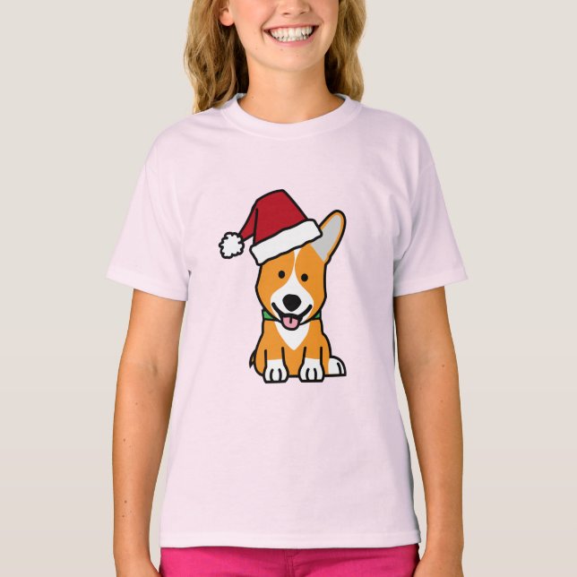 Corgihundewelpe T-Shirt (Vorderseite)