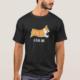 Corgis ein echter für Hüfte und Hund T-Shirt