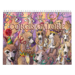 Corgis Galore - Hunde mit Spaß - Kalender