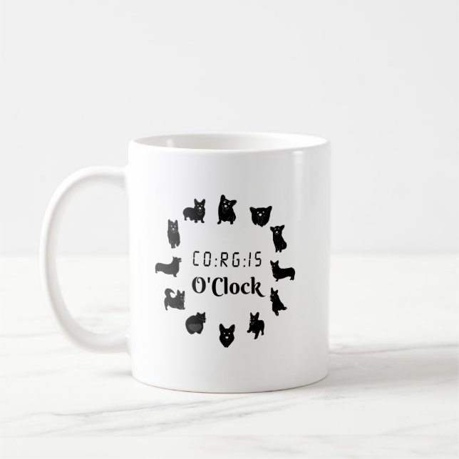 Corgis Owner Gift Funny Corgi Corgi aber Niedlich Kaffeetasse (Links)
