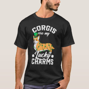 Corgis sind meine Glücksbringer St Patricks Day Co T-Shirt