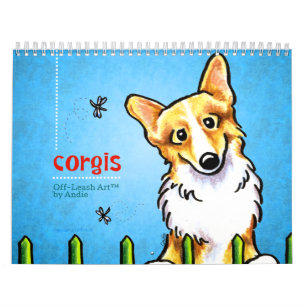 Corgis Weg-Leine Art™ Vol. 1 Kalender
