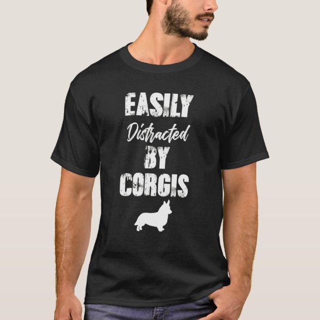 Corgis Womens Mens T-Shirt (Vorderseite)