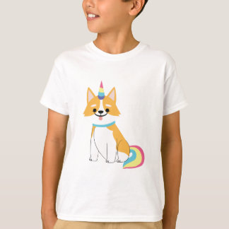 Corgiunicorn-entzückende T-Shirt