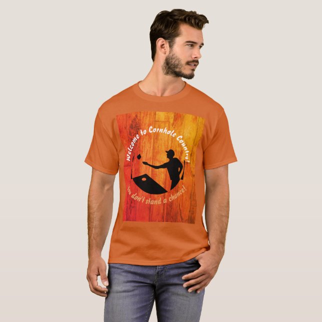 Corhole Country T - Shirt (Vorne ganz)