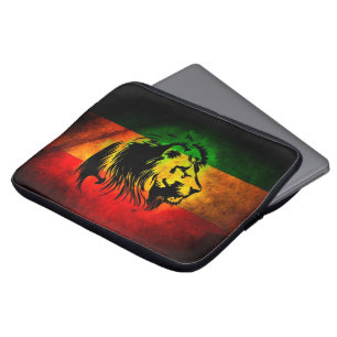 Cori Reith Rasta Reggaelöwe Laptopschutzhülle
