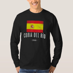 Coria Del Ro Spain Es Flag City Top Bandera Ropa