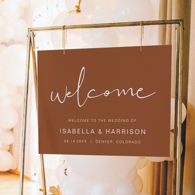 CORIANDER - Begrüßung der Bohemischen Burnt Orange Poster (Von Creator hochgeladen)