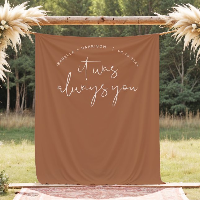 CORIANDER Boho Burnt Orange Wedding Foto Hintergru Wandteppich (Von Creator hochgeladen)