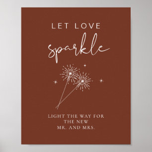 CORIANDER Boho Wedding Sparkler Poster abschicken