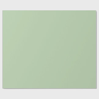 Coriander Solid Plain Color Geschenkpapier