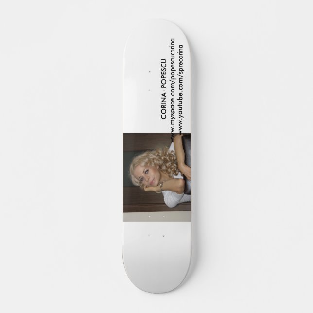 Corina Popescu Scateboard Skateboard (Vorne)