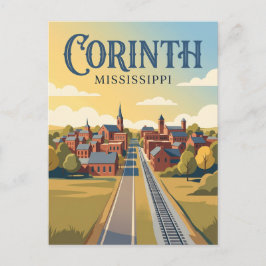 Corinth Mississippi Postkarte