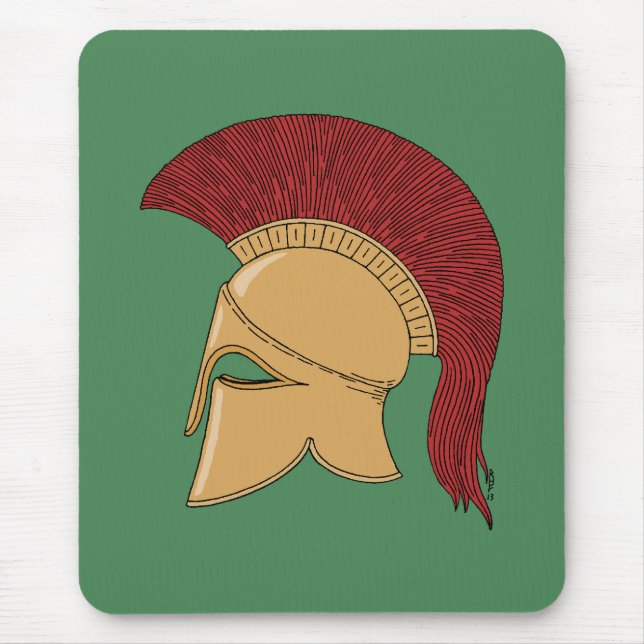 Corinthian Helmet Mousepad (Vorne)