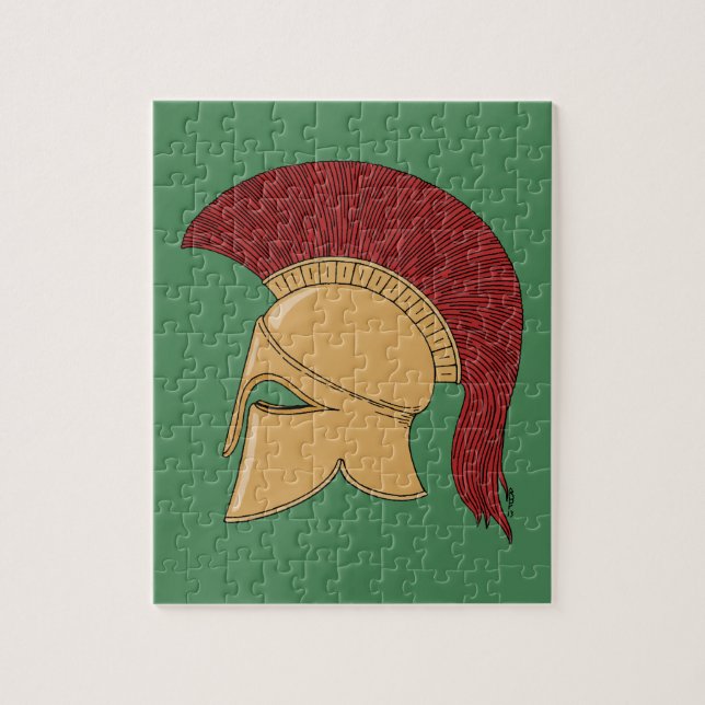 Corinthian Helmet Puzzle (Vertikal)