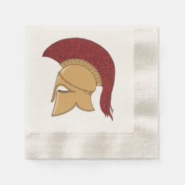 Corinthian Helmet Serviette