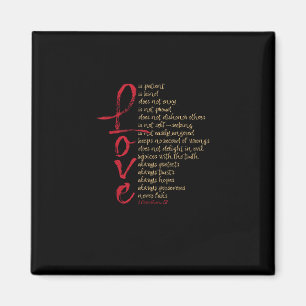 Corinthians Bibelvers Liebe ist geduldig Liebe ist Magnet