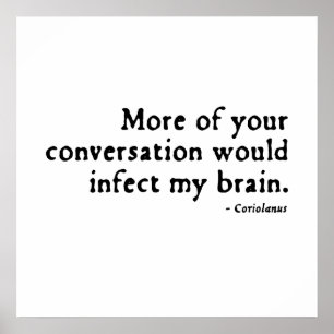 Coriolanus Insult (16. Poster