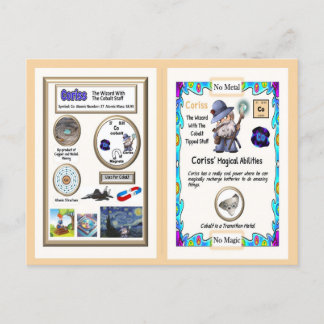 Coriss - Cobalt Trading Card Postkarte