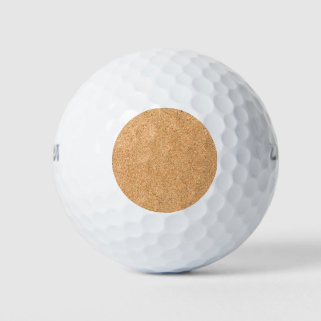 Cork Board Golfball (Vorderseite)