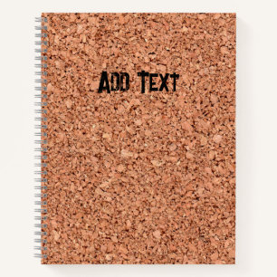 Cork Board Notizbuch