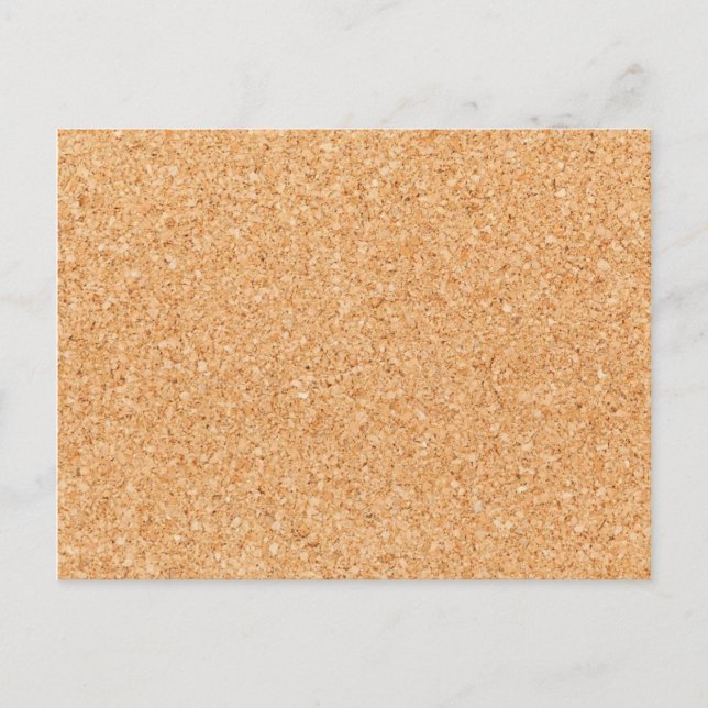 Cork Board Postkarte (Vorderseite)