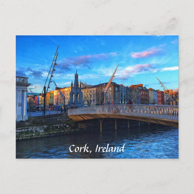 Cork City, Ireland Postcard Postkarte (Vorderseite)